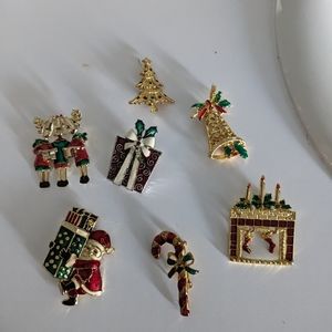 Christmas brooch